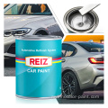 Reiz 1K 2K غلاف جيد لون basecoat automotive refinish الطلاء ورنيش سهلة الرش غير اللامع فضيا رمادي طلاء السيارة المعادن أسود